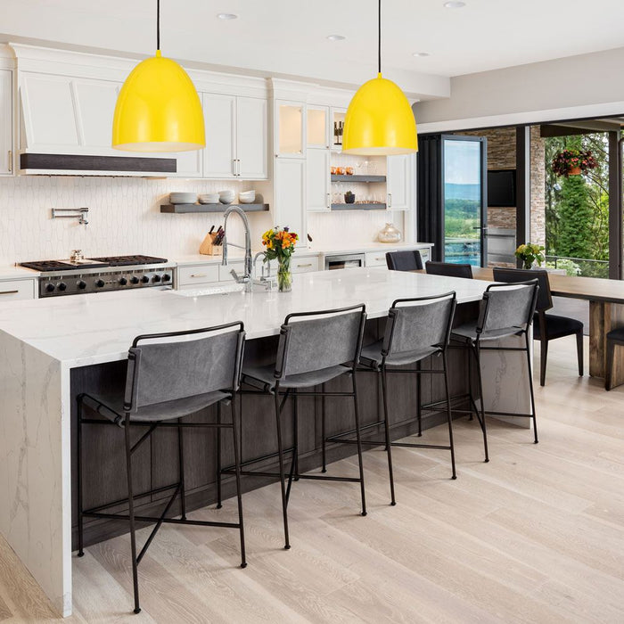 Z-Studio Dome Pendant Light in kitchen.