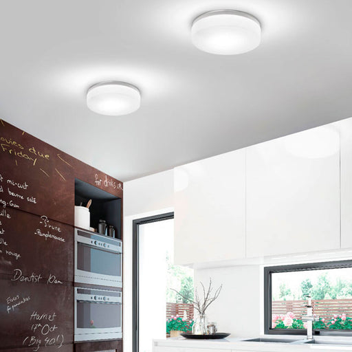 Drum Ceiling/Wall Light in kitchen.