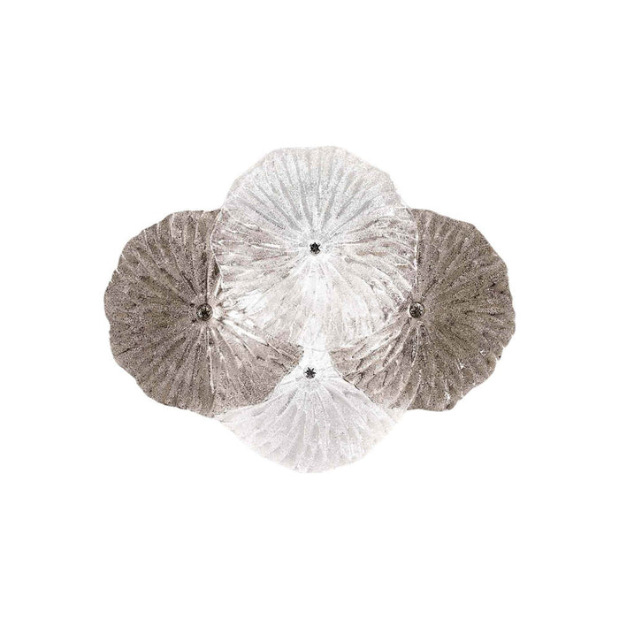 Mariposa LED Ceiling/Wall Light in Grey (Small).
