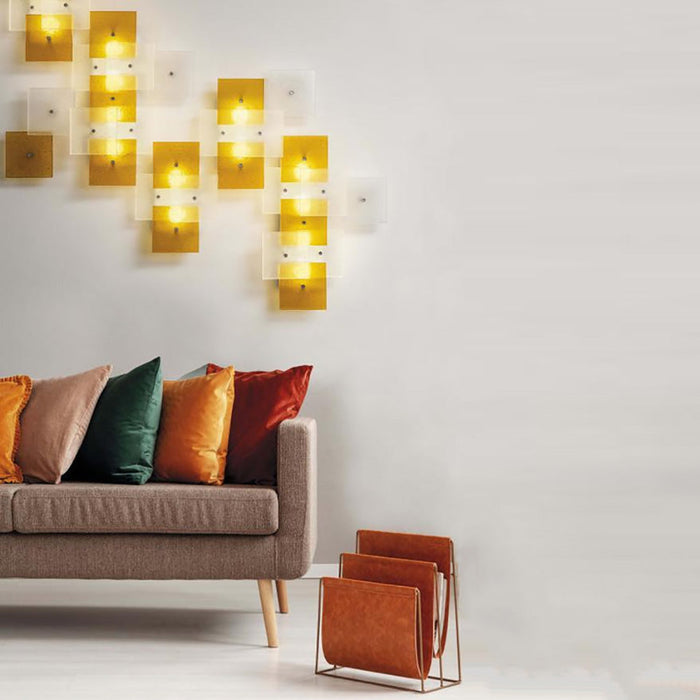 Mariposa LED Frame for Ceiling/Wall Light in living room.