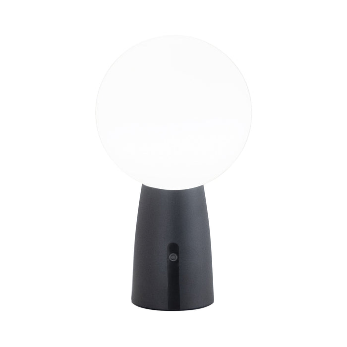 Olimpia LED Table Lamp in Dark Grey.
