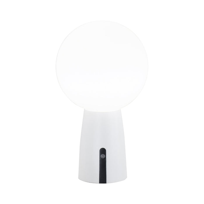 Olimpia LED Table Lamp in White.