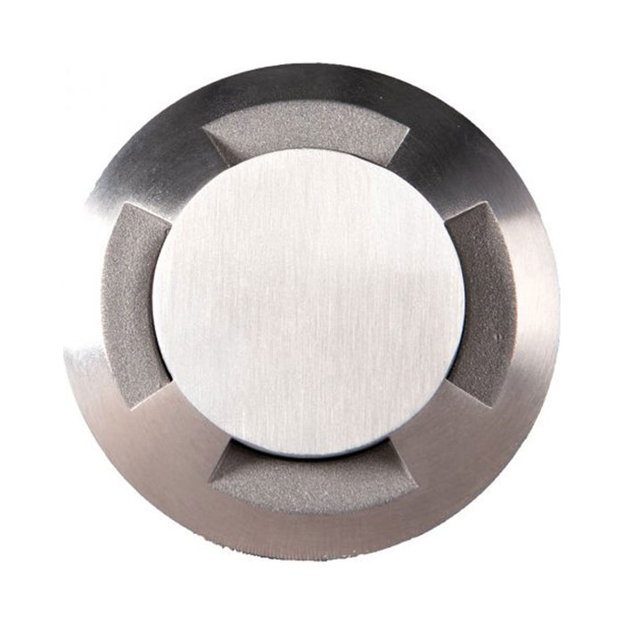 2 Inch Quad Directional LED Inground Light in Bronzed Stainless Steel.