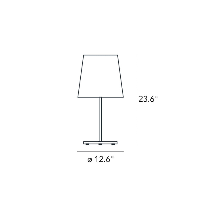 3247 Table Lamp - line-drawing.