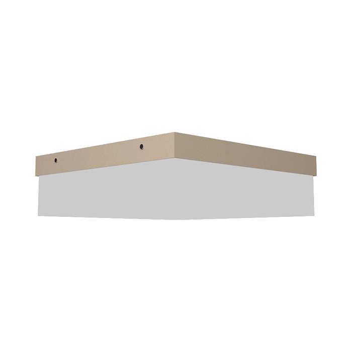 Clean Slim LED Flush Mount Ceiling Light in Cappuccino (Large).