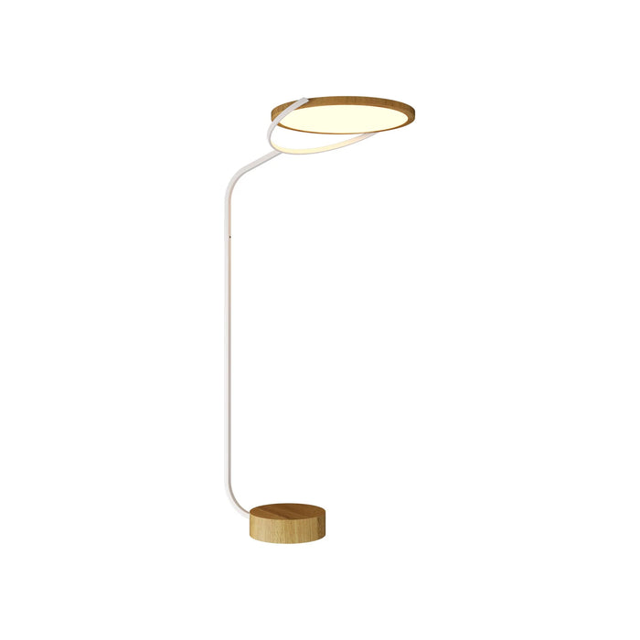 Naiá LED Floor Lamp in Teak (Small).