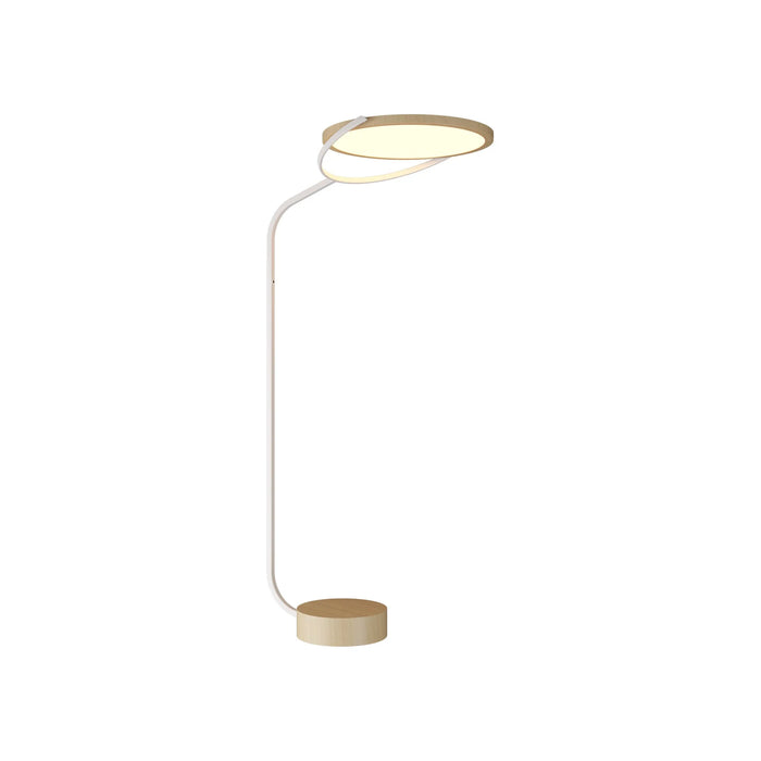 Naiá LED Floor Lamp in Maple (Small).