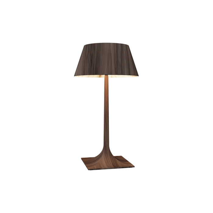 Nostalgia Table Lamp in American Walnut (Small).