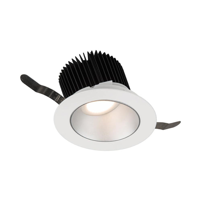 Aether 3.5 Inch Wall Wash Round LED Recessed Trim in Brushed Nickel (2700K/3000K/3500K/4000K).