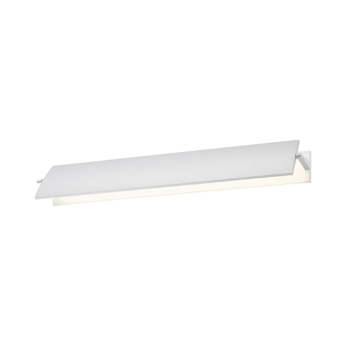 Aileron™ LED Wall Light in Medium/Satin White.