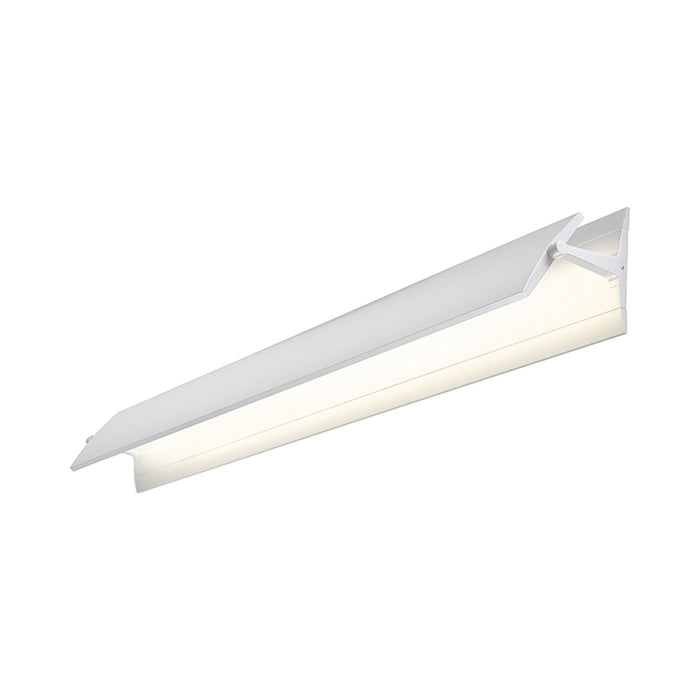Aileron™ LED Wall Light in Large/Satin White.