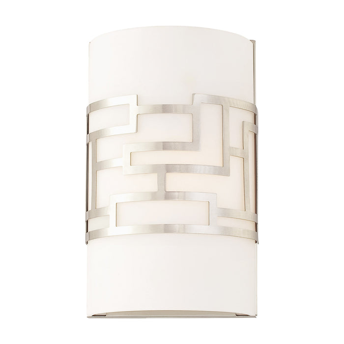 Alecia's Necklace Wall Light in Silver.