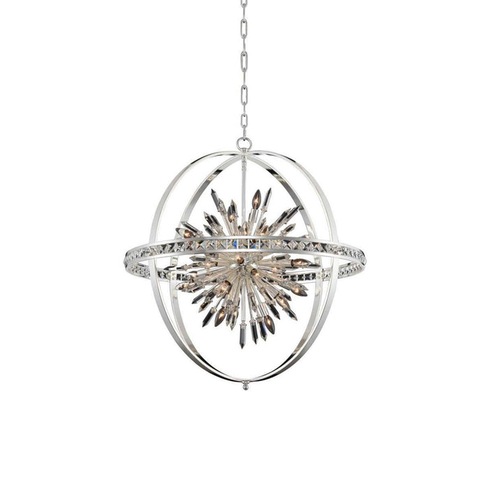 Angelo Pendant Light in Polished Silver (Large).