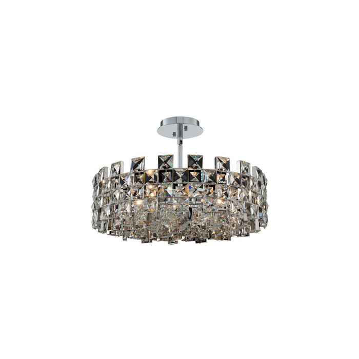 Piazze Pendant Light in Polished Chrome (Small).