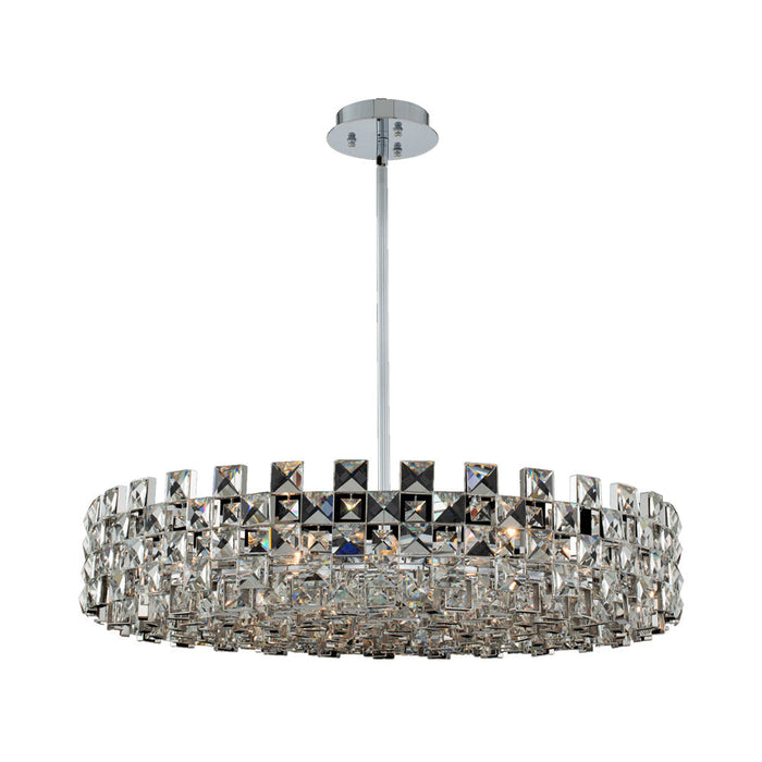 Piazze Pendant Light in Polished Chrome (Large).