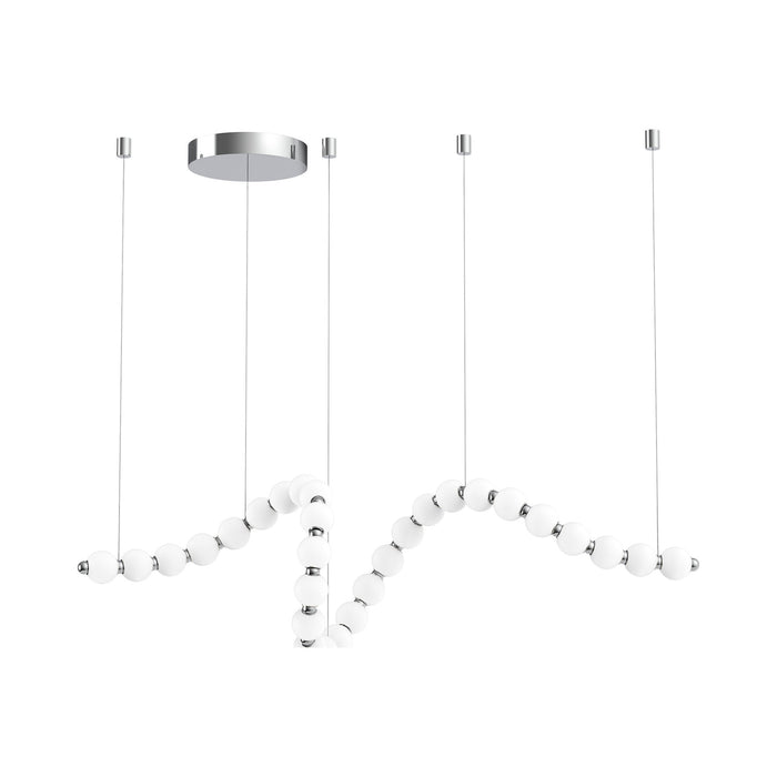 Akoya LED Linear Pendant Light in 100-Inch.
