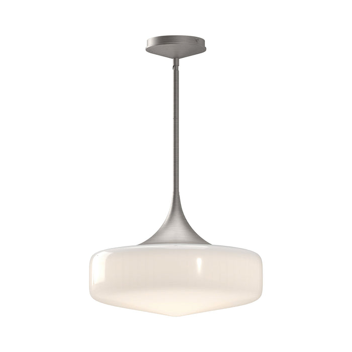 Lincoln Pendant Light in Brushed Nickel.
