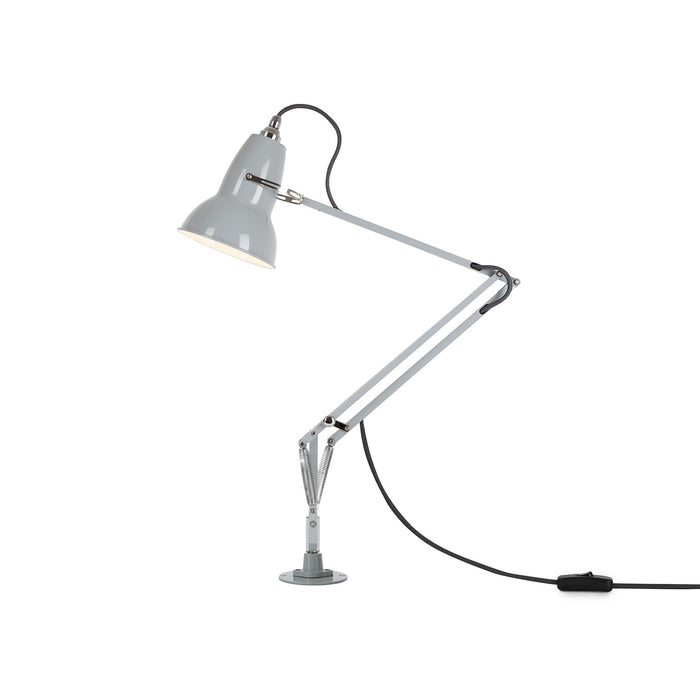 Original 1227 Desk Lamp in Dove Grey/Chrome (Medium/Insert).