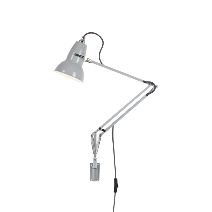 Original 1227 Desk Lamp in Dove Grey/Chrome (Medium/Wall Bracket).