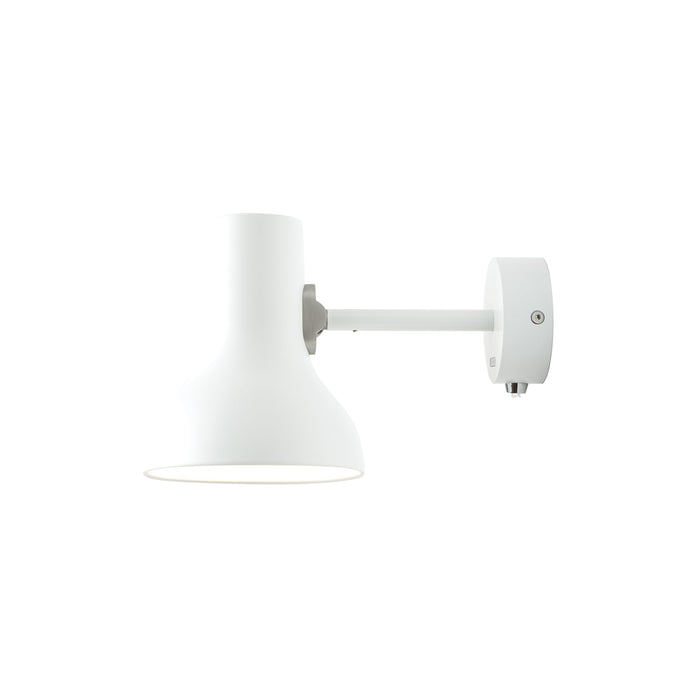 Type 75 Wall Light in Alpine White (Small).