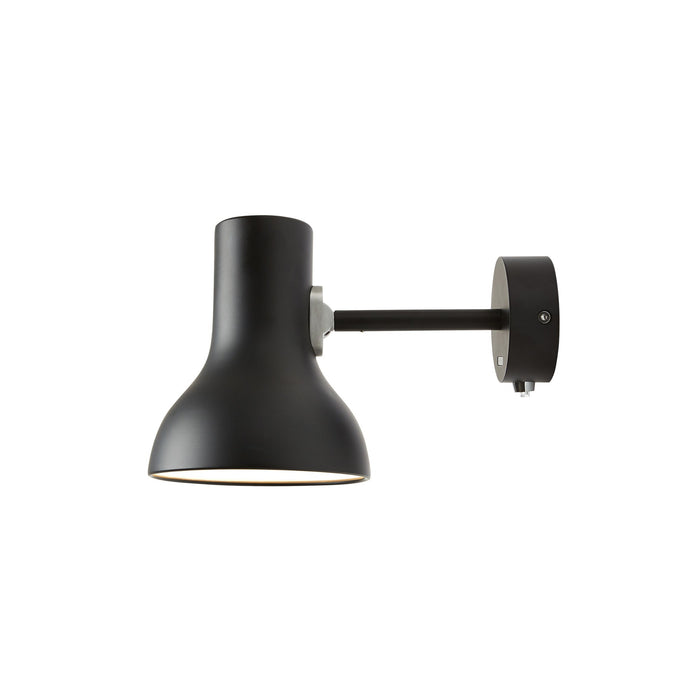 Type 75 Wall Light in Jet Black (Small).