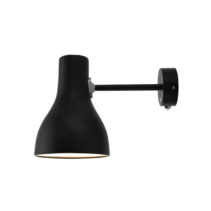 Type 75 Wall Light in Jet Black (Large).