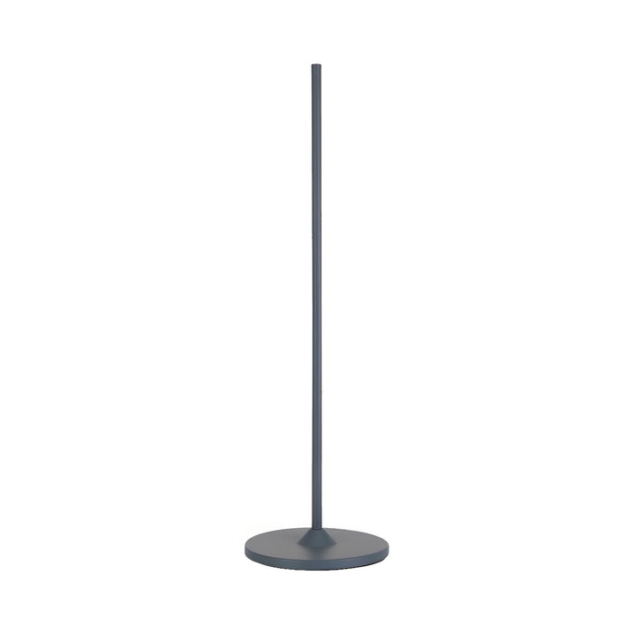Type Range Floor Pole in Slate Grey.