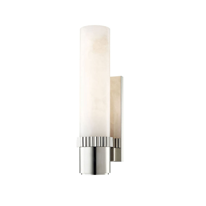 Argon LED Wall Light in Polished Nickel.