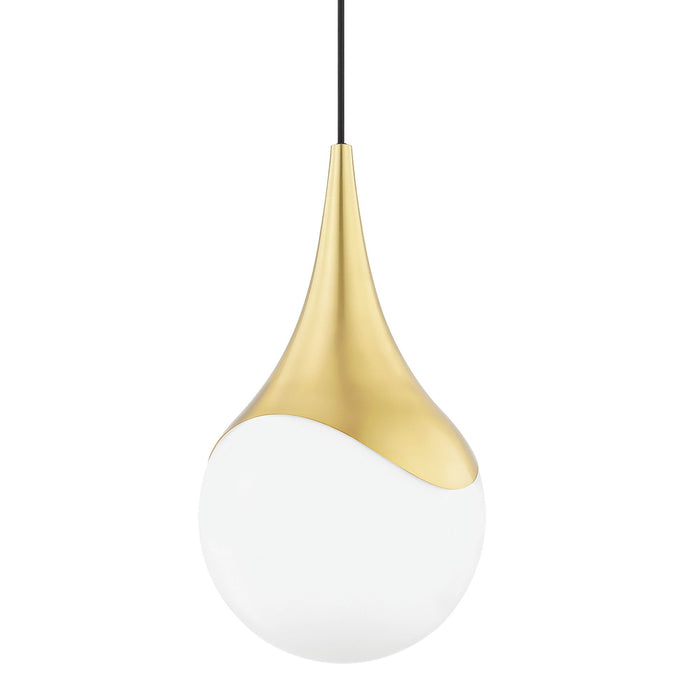 Ariana Pendant Light in Aged Brass/Large.