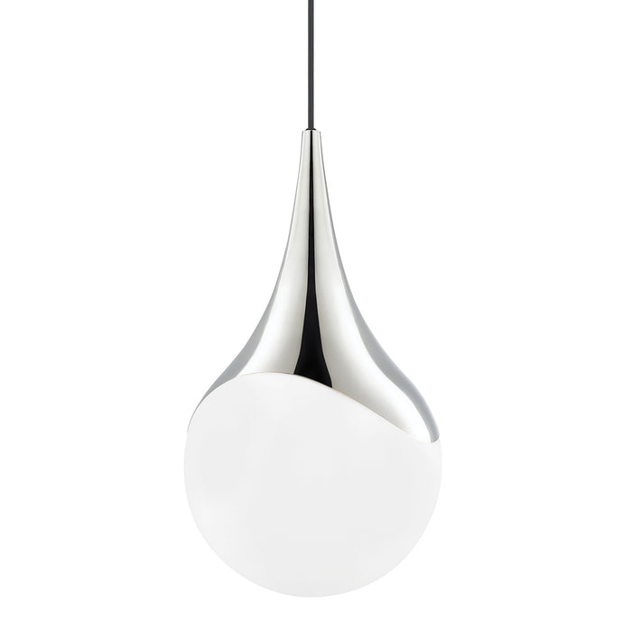 Ariana Pendant Light in Polished Nickel/Large.