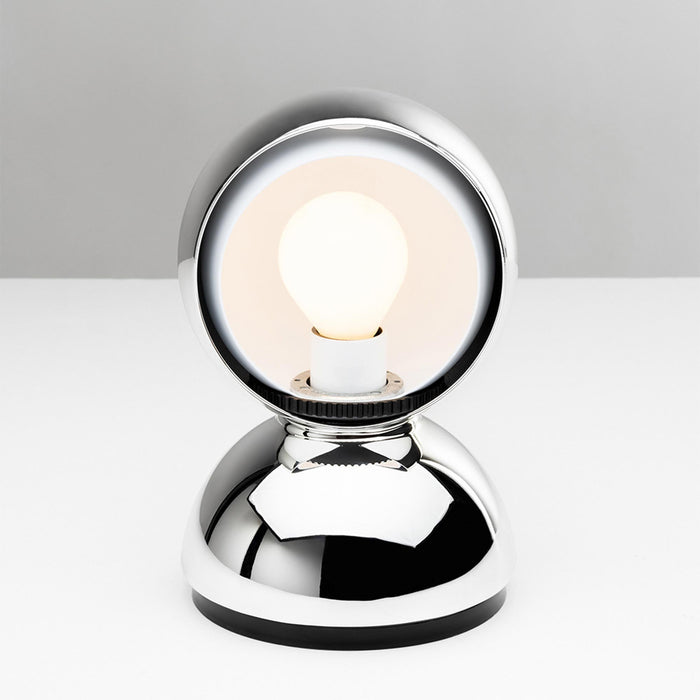 Eclisse Table Lamp in Mirror.