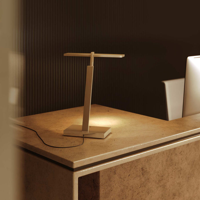 Gerit LED Table Lamp in Office.