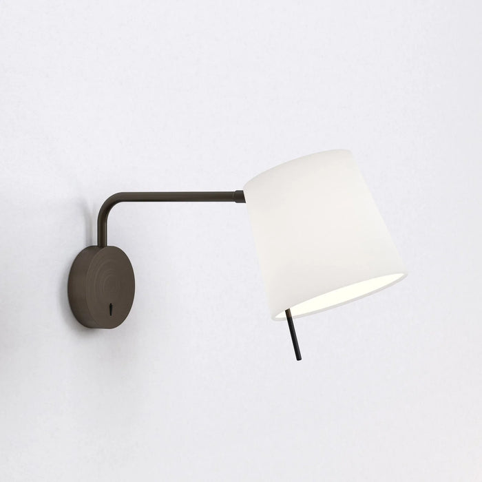 Mitsu LED Swing Arm Wall Light in Detail.
