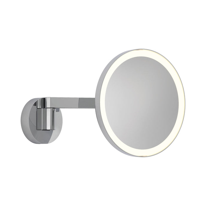 Nagoya Magnifying Wall Mirror in Polished Chrome.