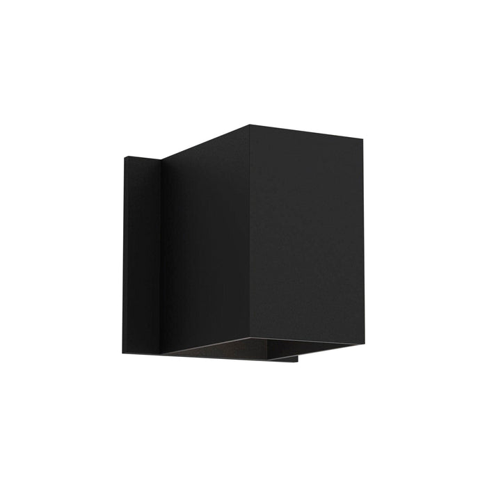 Oslo Outdoor LED Wall Light in Textured Black (Small).