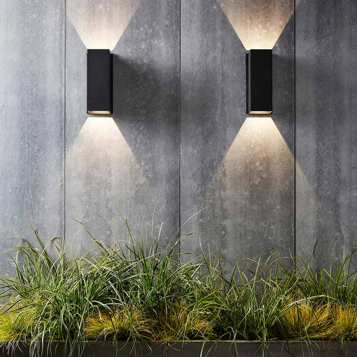 Oslo Outdoor LED Wall Light in Outside area.