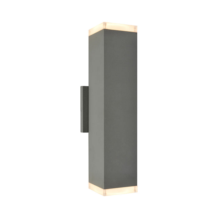 Avenue Outdoor Wall Light in Silver (12-Inch).