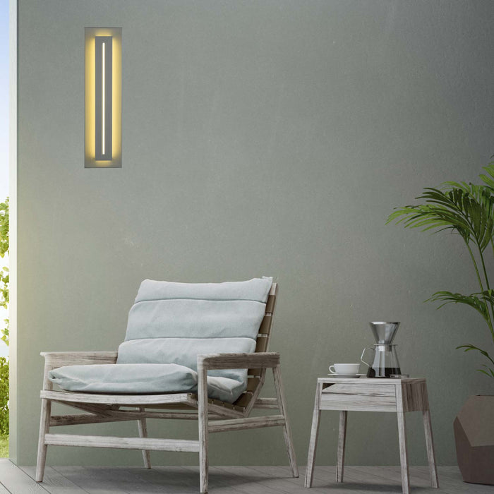 Bel Air LED Outdoor Wall Light in Outside Area.
