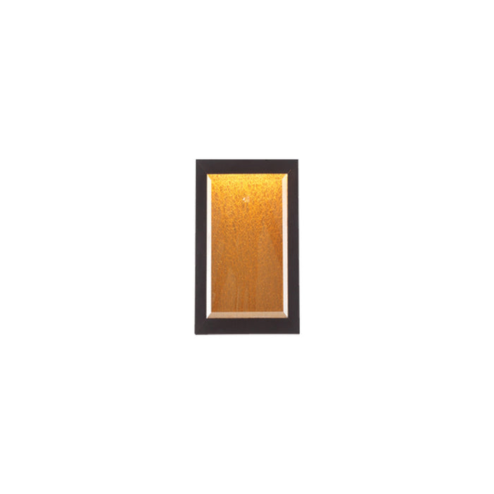 Brentwood LED Wall Light in Small/Dark Bronze.