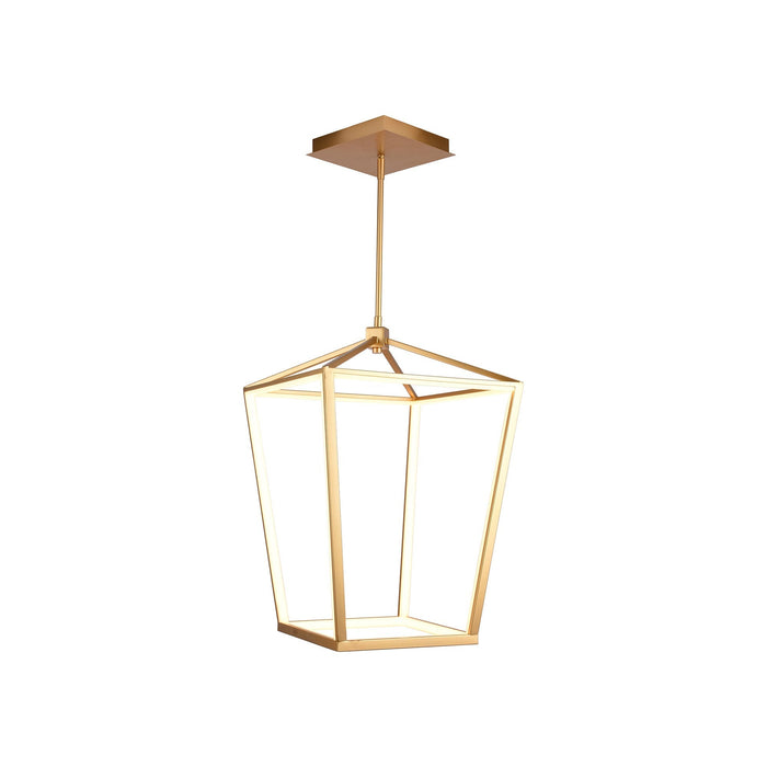 Park Avenue LED Chandelier in Gold (17-Inch).