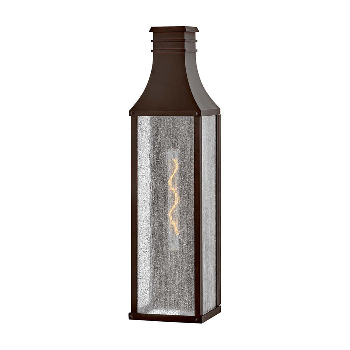 Beacon Hill Outdoor Wall Light in Blackened Copper (Tall).