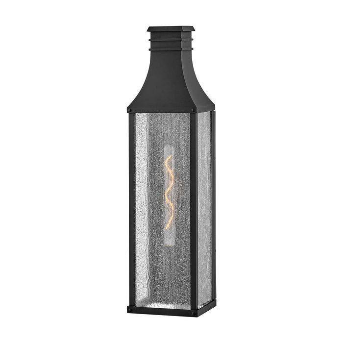 Beacon Hill Outdoor Wall Light in Museum Black (Tall).