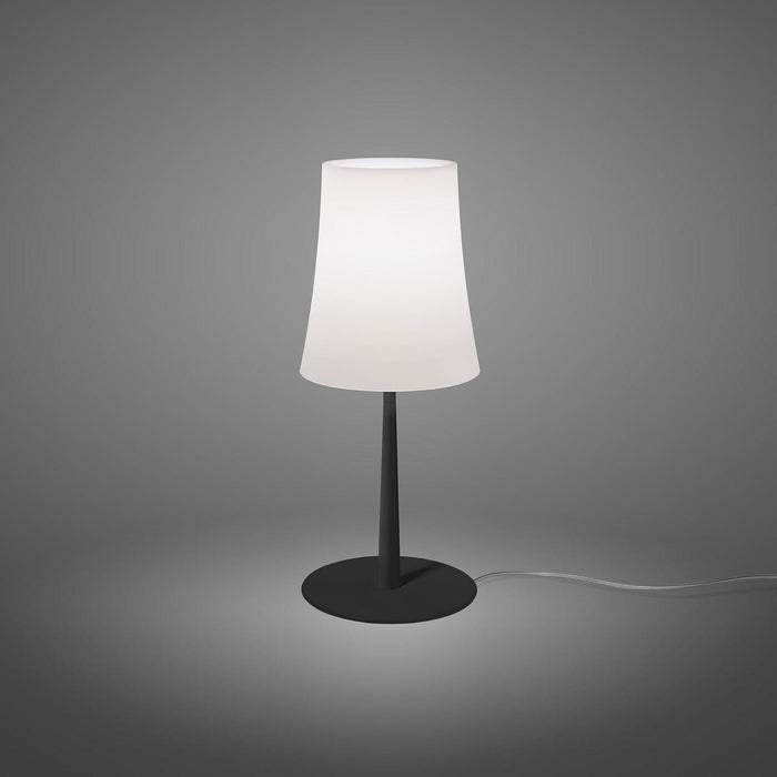 Birdie Easy LED Table Lamp in Small/Black.