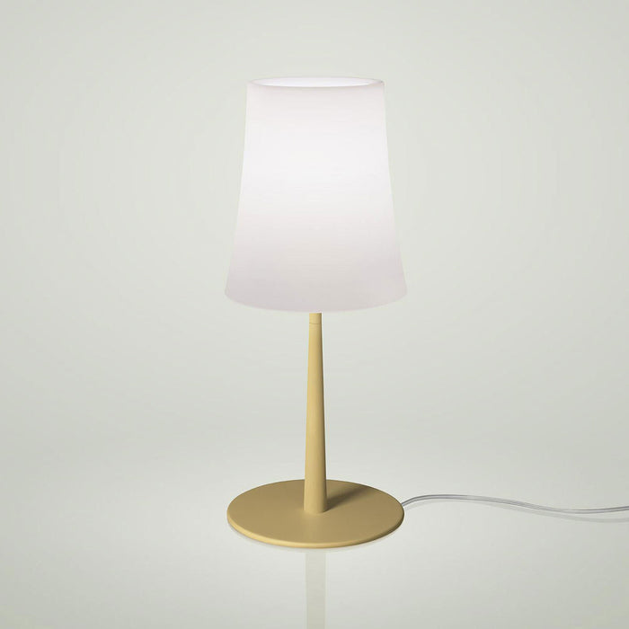 Birdie Easy LED Table Lamp in Large/Yellow.