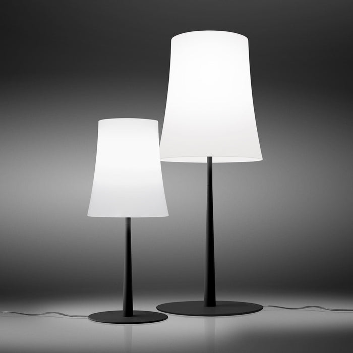 Birdie Easy LED Table Lamp in small and large.