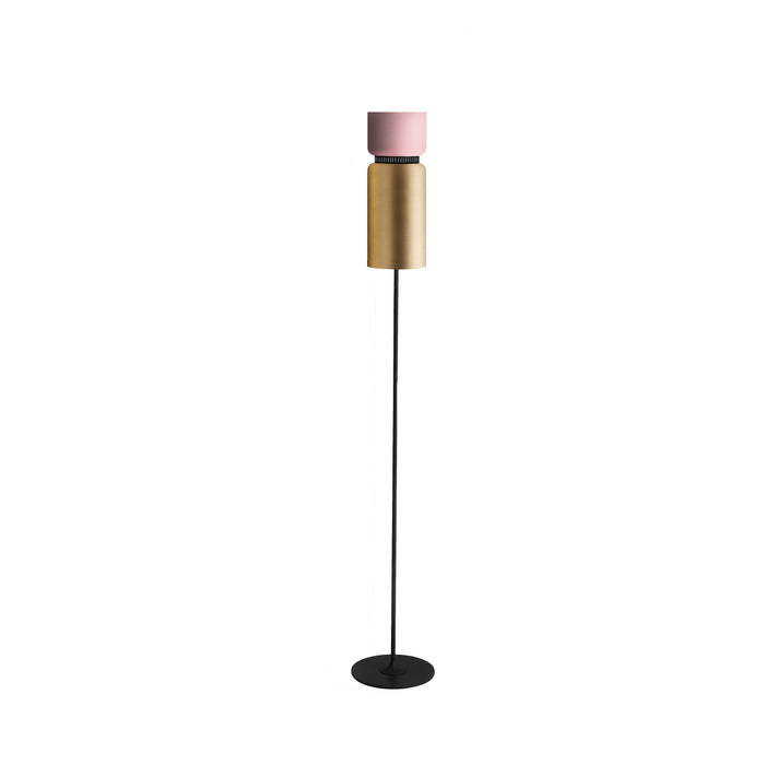 Aspen F17 Floor Lamp in River/Brass.