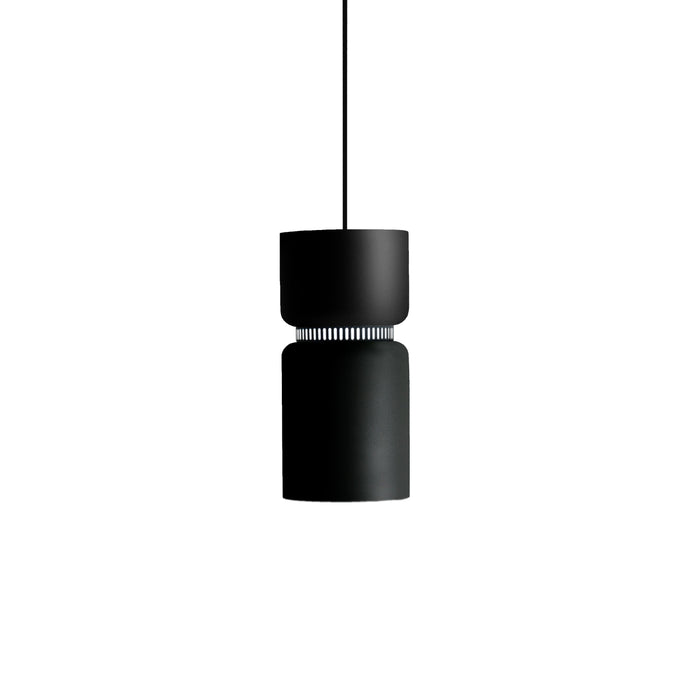 Aspen S17A Pendant Light in Black/Black.