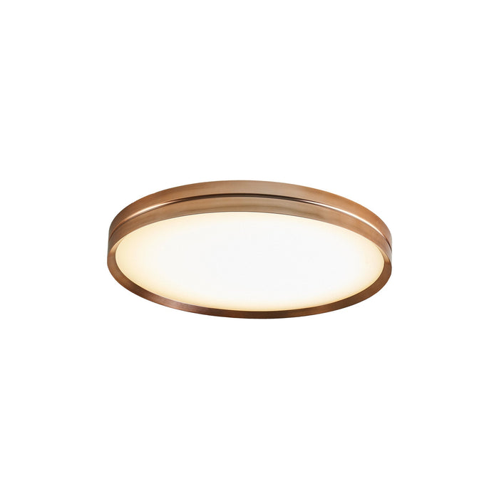 Lite Hole C/W LED Ceiling / Wall Light in Copper (Small).