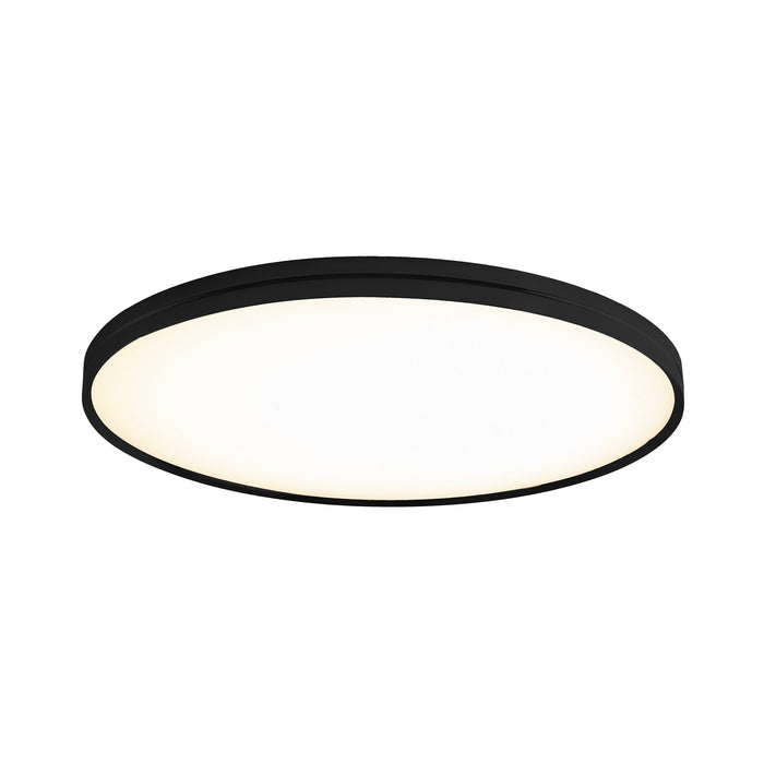 Lite Hole C/W LED Ceiling / Wall Light in Black (Large).