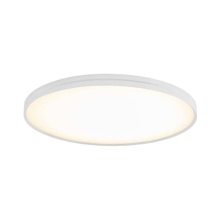 Lite Hole C/W LED Ceiling / Wall Light in White (Large).